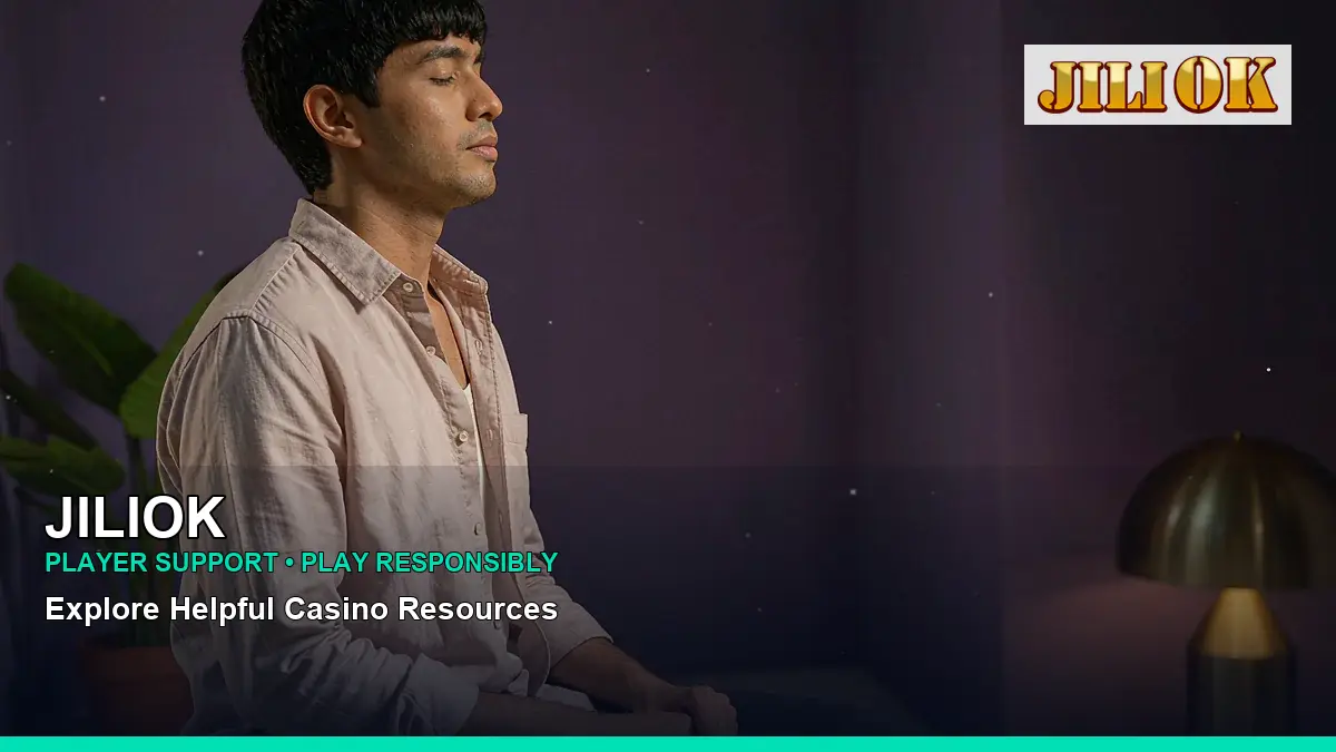 JILIOK quality time play responsible gaming guide highlighting mobile-friendly casino play